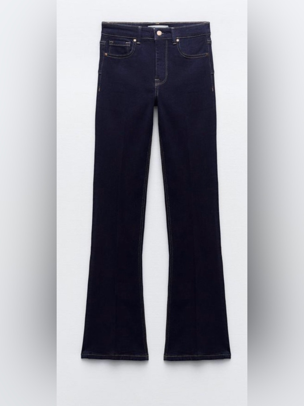 Zara Women's Boot Cut Jeans - Dark Blue